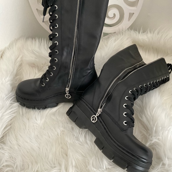 Wishbone leather boots - Picture 5 of 16